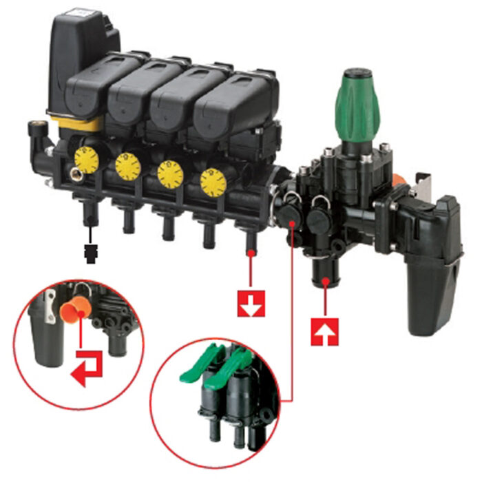 sprayer control valves