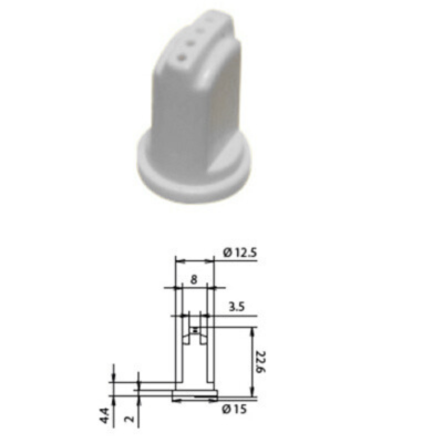 UGELLO KR5 60/08 WHITE